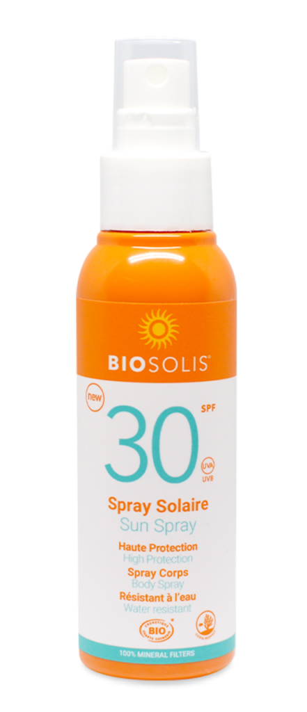 MLECZKO PRZECIWSŁONECZNE DO CIAŁA SPF 30 W SPRAYU ECO 100 ml – BIOSOLIS (PRODUKT SEZONOWY)