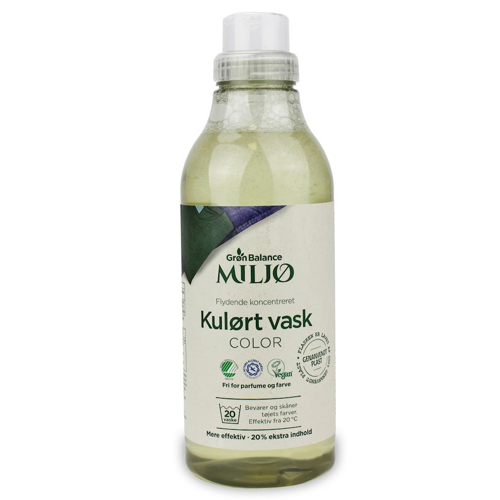 PŁYN DO PRANIA KOLOROWYCH UBRAŃ ECO (KONCENTRAT) 900 ml (20 PRAŃ) – GRON BALANCE