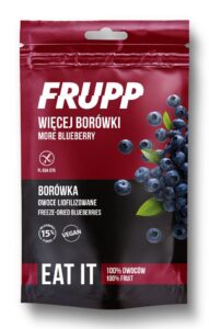 BORÓWKI LIOFILIZOWANE BEZGLUTENOWE 15 g - CELIKO (FRUPP)