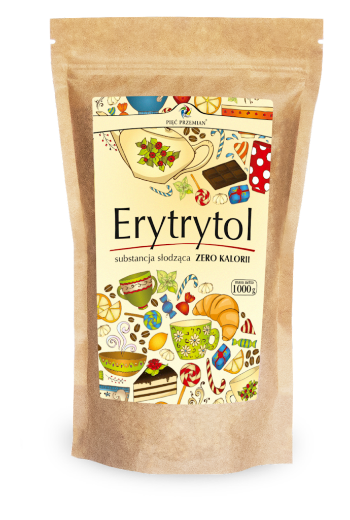 ERYTRYTOL 1 kg (TOREBKA PAPIEROWA) – PIĘĆ PRZEMIAN
