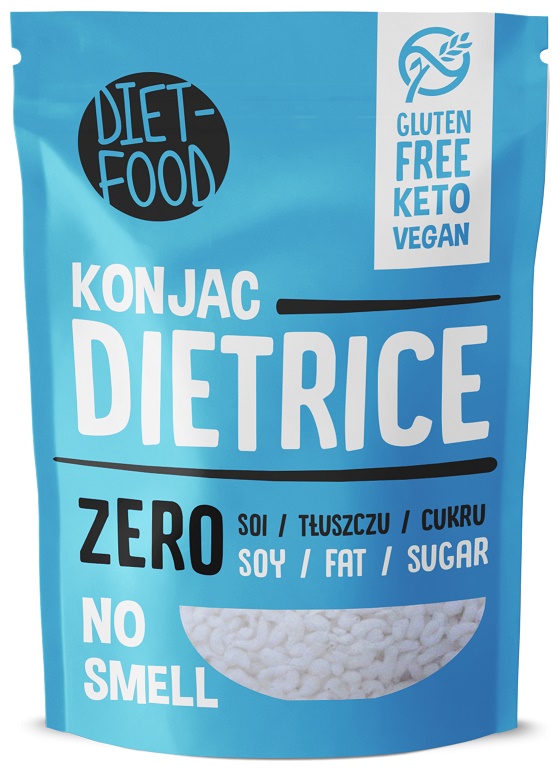 MAKARON (KONJAC W KSZTAŁCIE KULEK) BEZGLUTENOWY 270 g (200 g) – DIET-FOOD