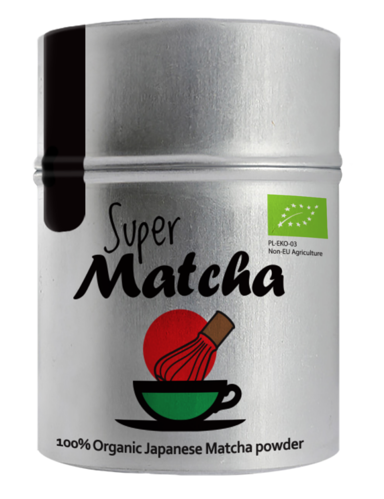 HERBATA ZIELONA MATCHA JAPOŃSKA BIO 40 g – DIET-FOOD