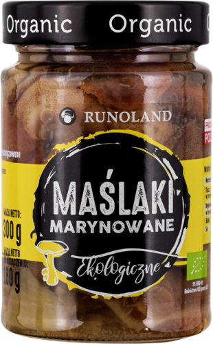 MAŚLAKI MARYNOWANE BIO 300 g – RUNOLAND