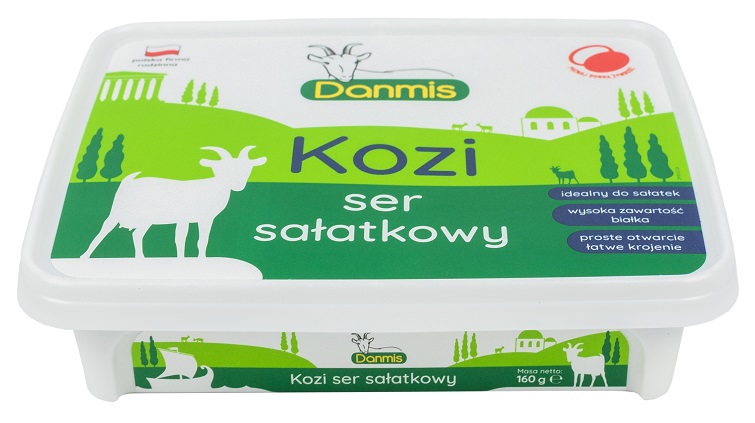 KOZI SER SAŁATKOWY 160 g – DANMIS