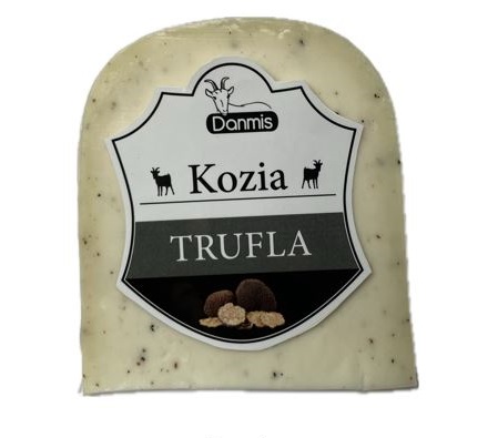 KOZI SER DOJRZEWAJĄCY Z TRUFLAMI 200 g – DANMIS