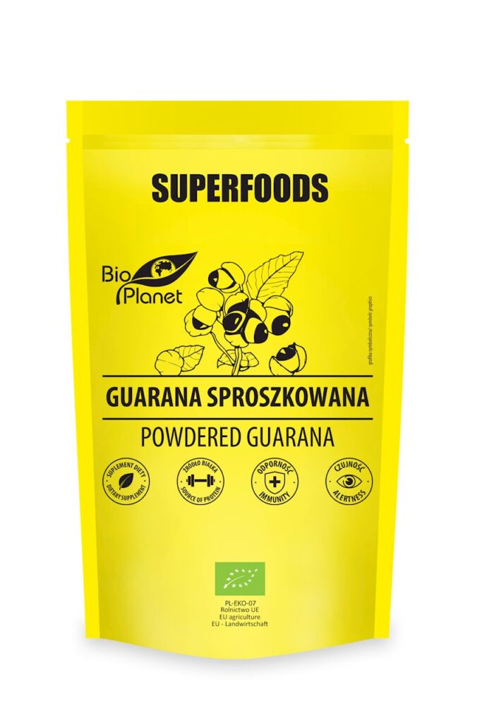 GUARANA SPROSZKOWANA BIO 150 g – BIO PLANET