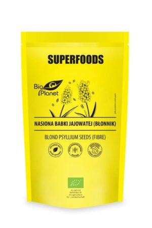 NASIONA BABKI JAJOWATEJ (BŁONNIK) BIO 250 g - BIO PLANET
