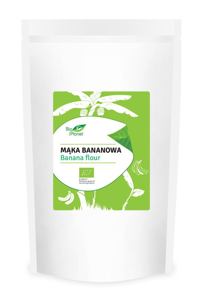 MĄKA BANANOWA BIO 500 g – BIO PLANET