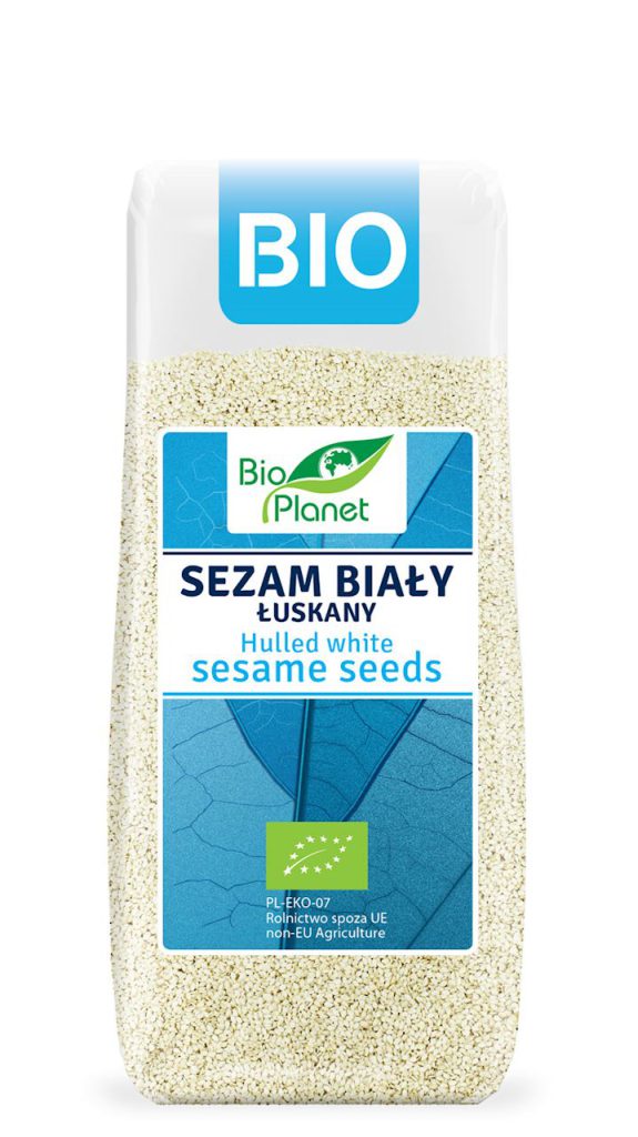 SEZAM BIAŁY ŁUSKANY BIO 200 g – BIO PLANET