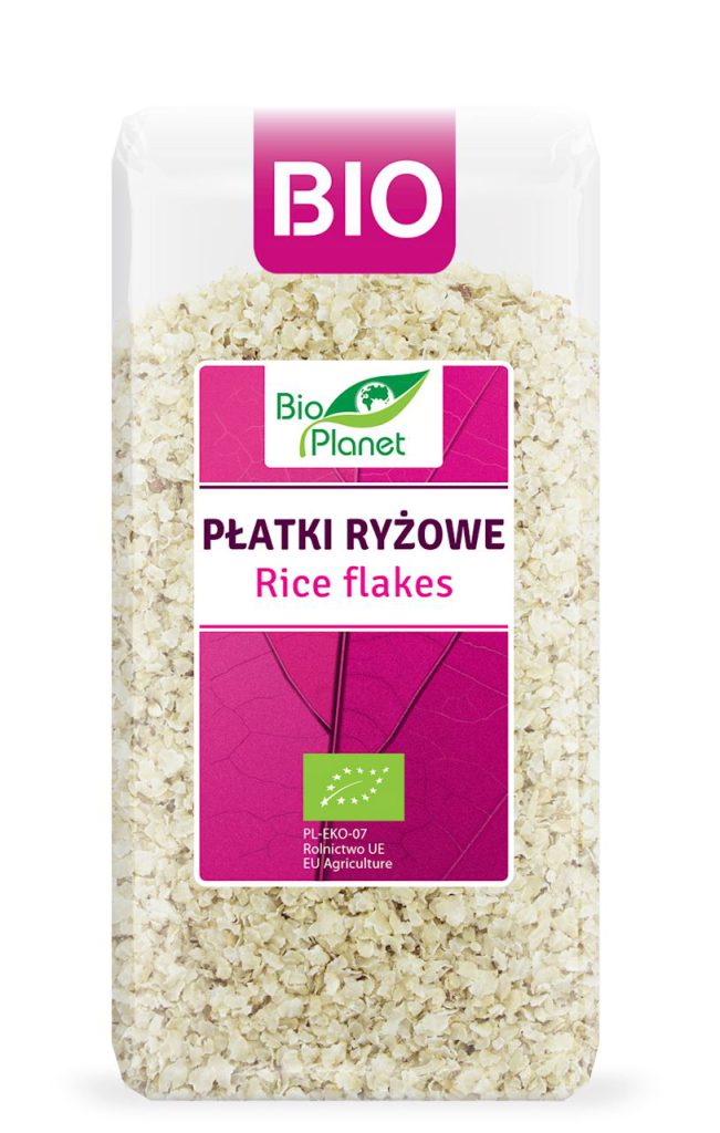 PŁATKI RYŻOWE BIO 250 g – BIO PLANET