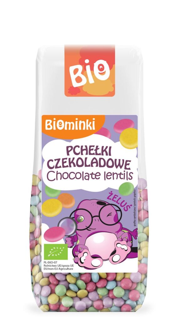 PCHEŁKI CZEKOLADOWE BIO 100 g – BIOMINKI