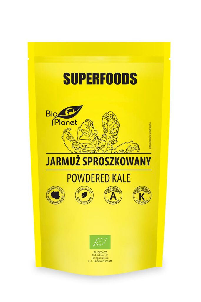 JARMUŻ SPROSZKOWANY BIO 125 g – BIO PLANET