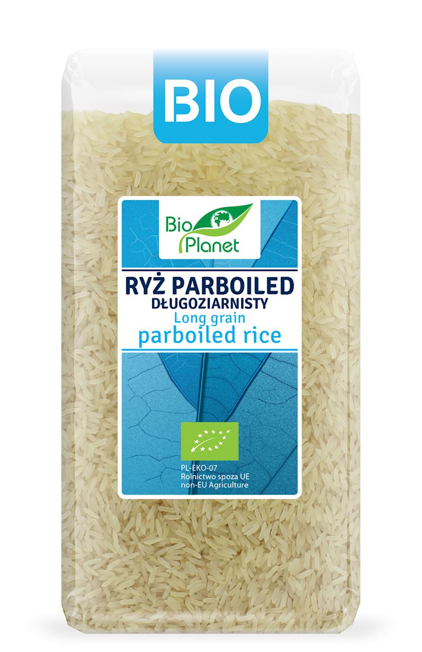 RYŻ PARBOILED DŁUGOZIARNISTY BIO 500 g - BIO PLANET