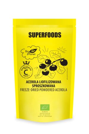 ACEROLA LIOFILIZOWANA SPROSZKOWANA BIO 100 g - BIO PLANET