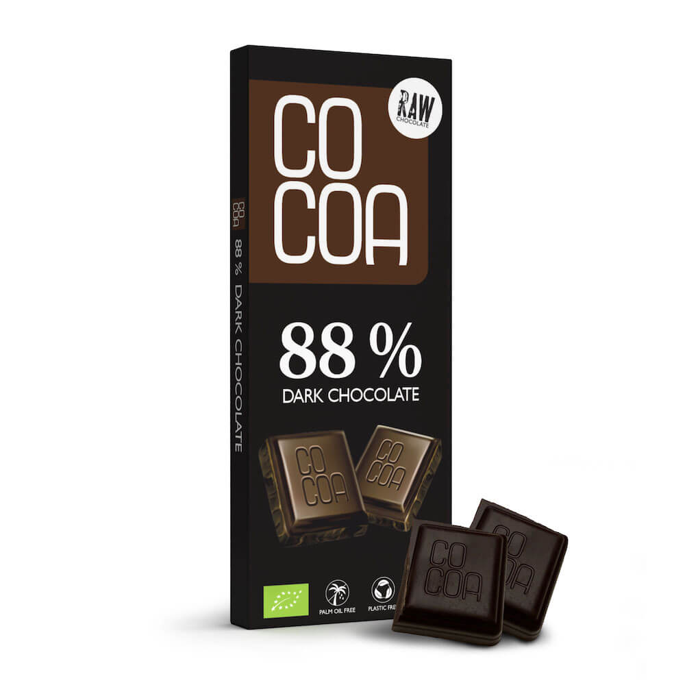CZEKOLADA GORZKA 88 % BIO 40 g – COCOA