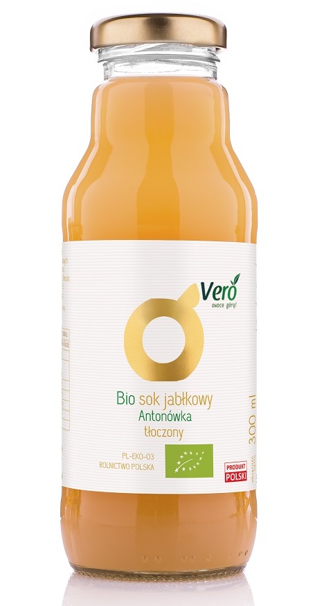 SOK JABŁKOWY ANTONÓWKA NFC BIO 300 ml – VERO