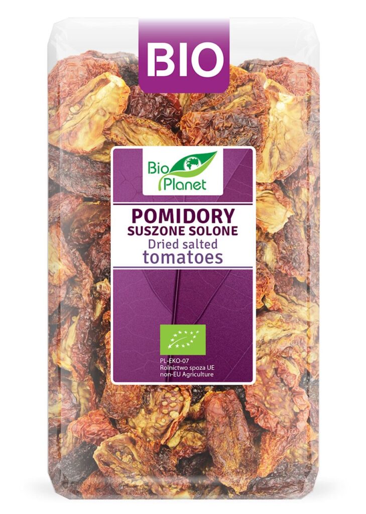 POMIDORY SUSZONE SOLONE BIO 400 g – BIO PLANET