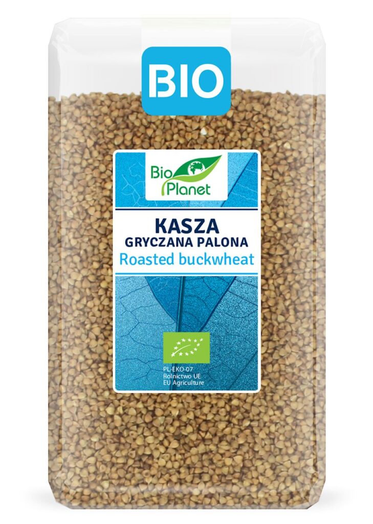 KASZA GRYCZANA PALONA BIO 1 kg – BIO PLANET
