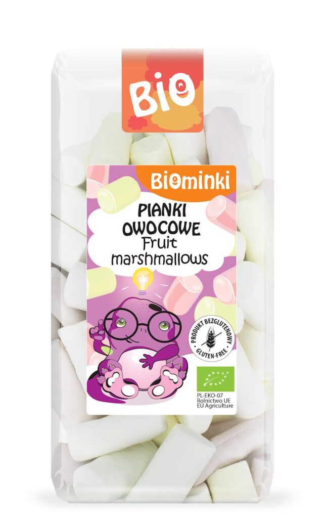 PIANKI OWOCOWE BEZGLUTENOWE BIO 100 g – BIOMINKI