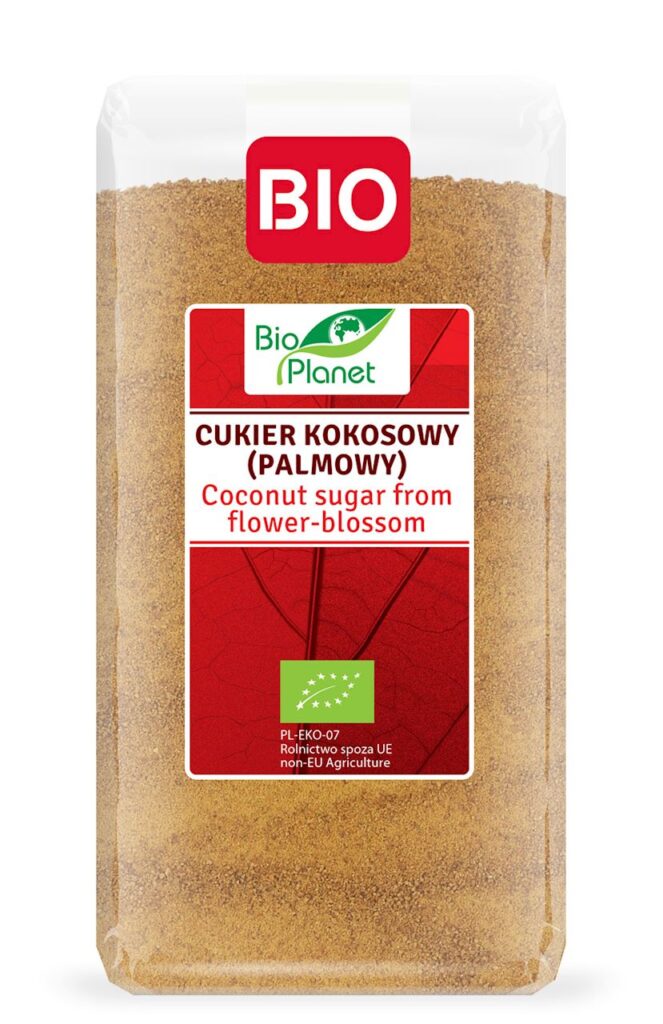 CUKIER KOKOSOWY BIO 500 g – BIO PLANET