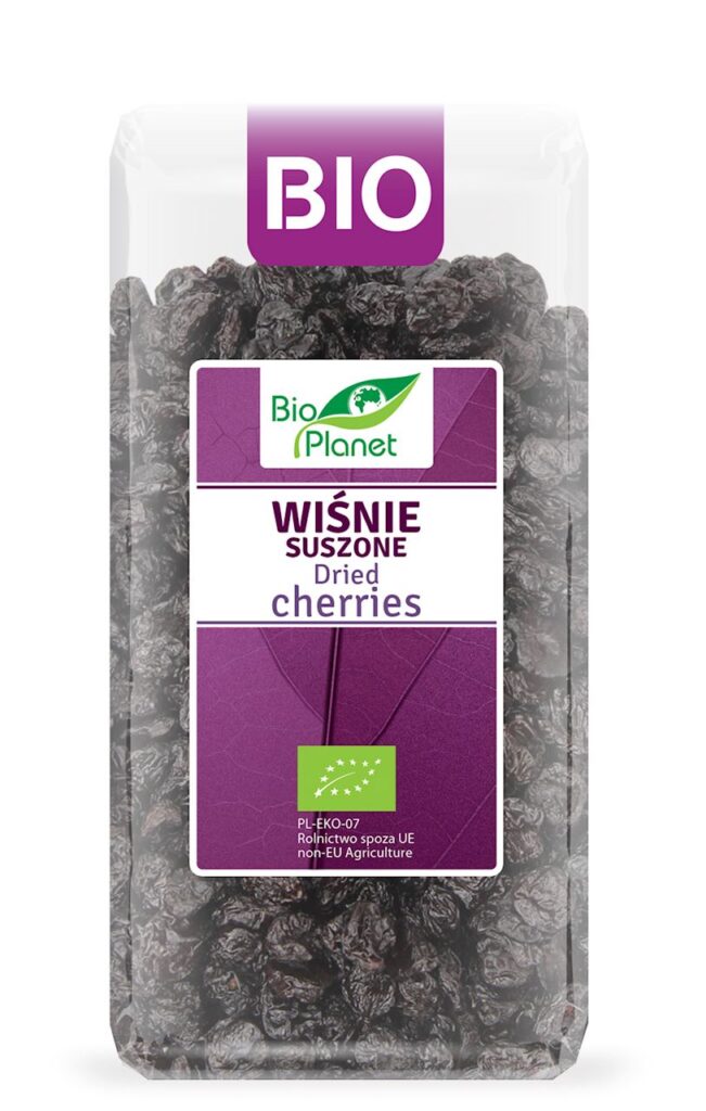 WIŚNIE SUSZONE BIO 400 g – BIO PLANET