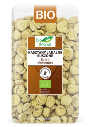KASZTANY JADALNE SUSZONE BEZGLUTENOWE BIO 1 kg - BIO PLANET