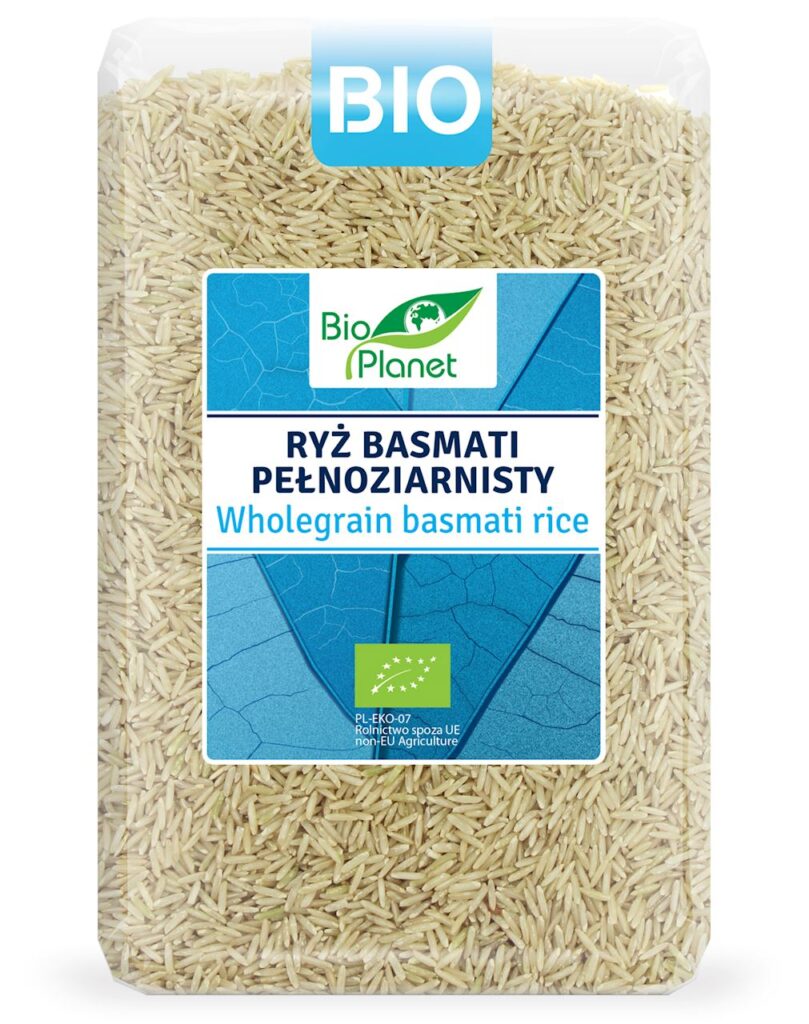 RYŻ BASMATI PEŁNOZIARNISTY BIO 2 kg – BIO PLANET