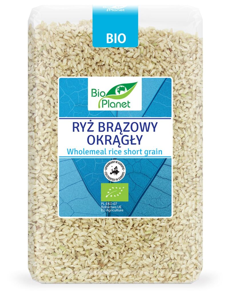 RYŻ BRĄZOWY OKRĄGŁY BIO 2 kg – BIO PLANET