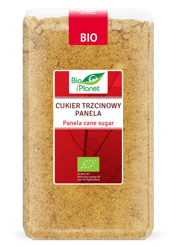 CUKIER TRZCINOWY PANELA BIO 1 kg – BIO PLANET