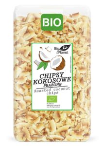 CHIPSY KOKOSOWE PRAŻONE BIO 400 g - BIO PLANET