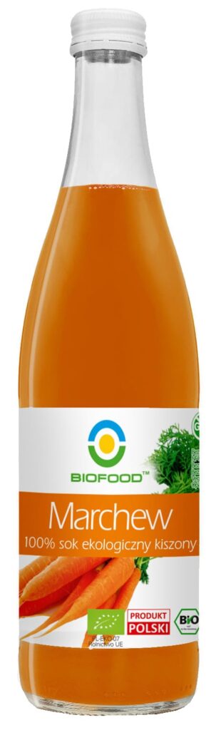 SOK Z MARCHWI KISZONEJ NFC BEZGLUTENOWY BIO 500 ml – BIO FOOD