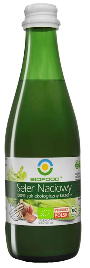 SOK Z SELERA NACIOWEGO KISZONEGO NFC BEZGLUTENOWY BIO 300 ml - BIO FOOD