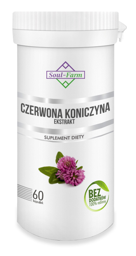 CZERWONA KONICZYNA EKSTRAKT (300 mg) 60 KAPSUŁEK – SOUL FARM