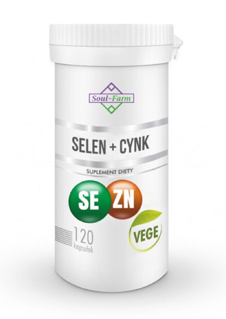 SELEN + CYNK 120 KAPSUŁEK – SOUL FARM