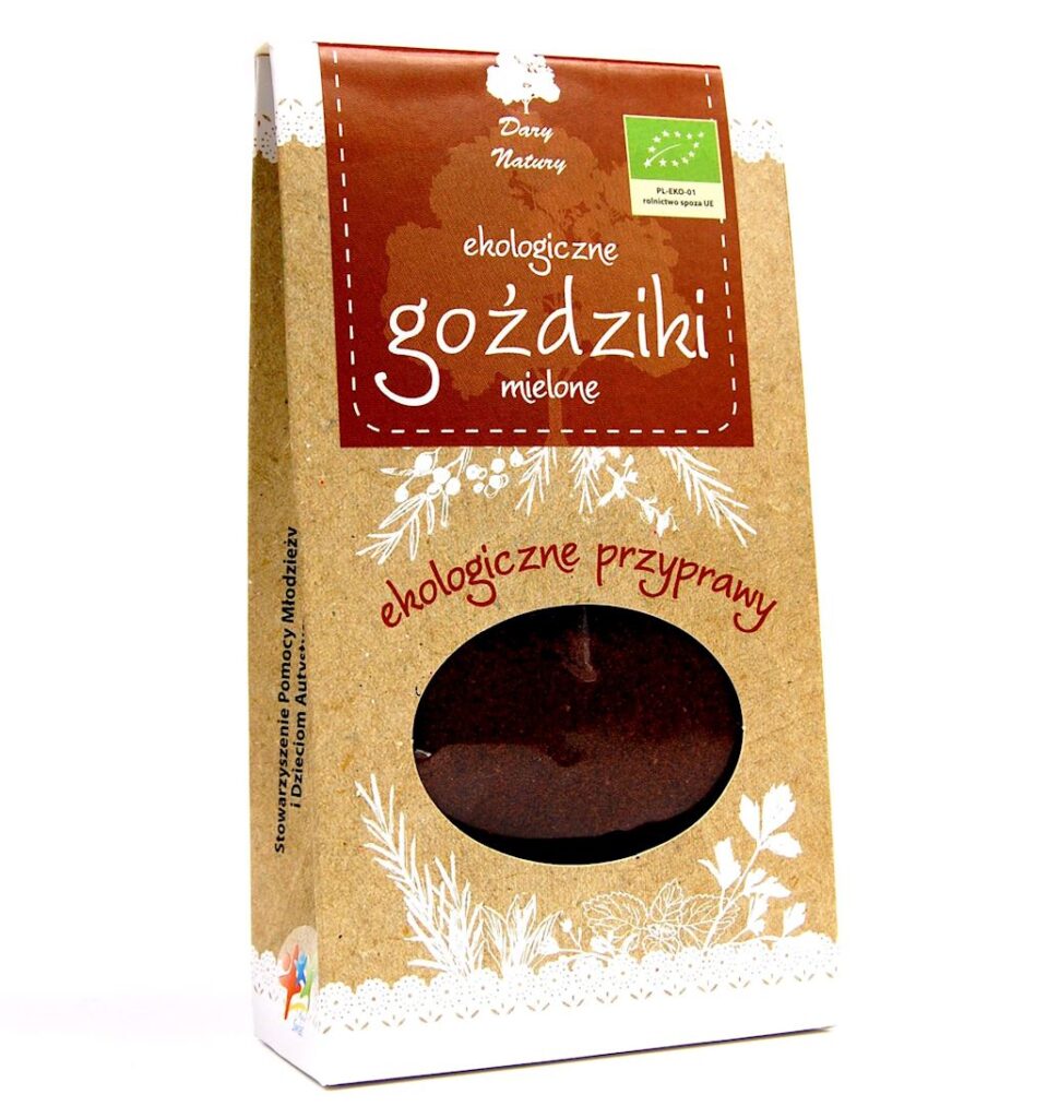 GOŹDZIKI MIELONE BIO 30 g – DARY NATURY