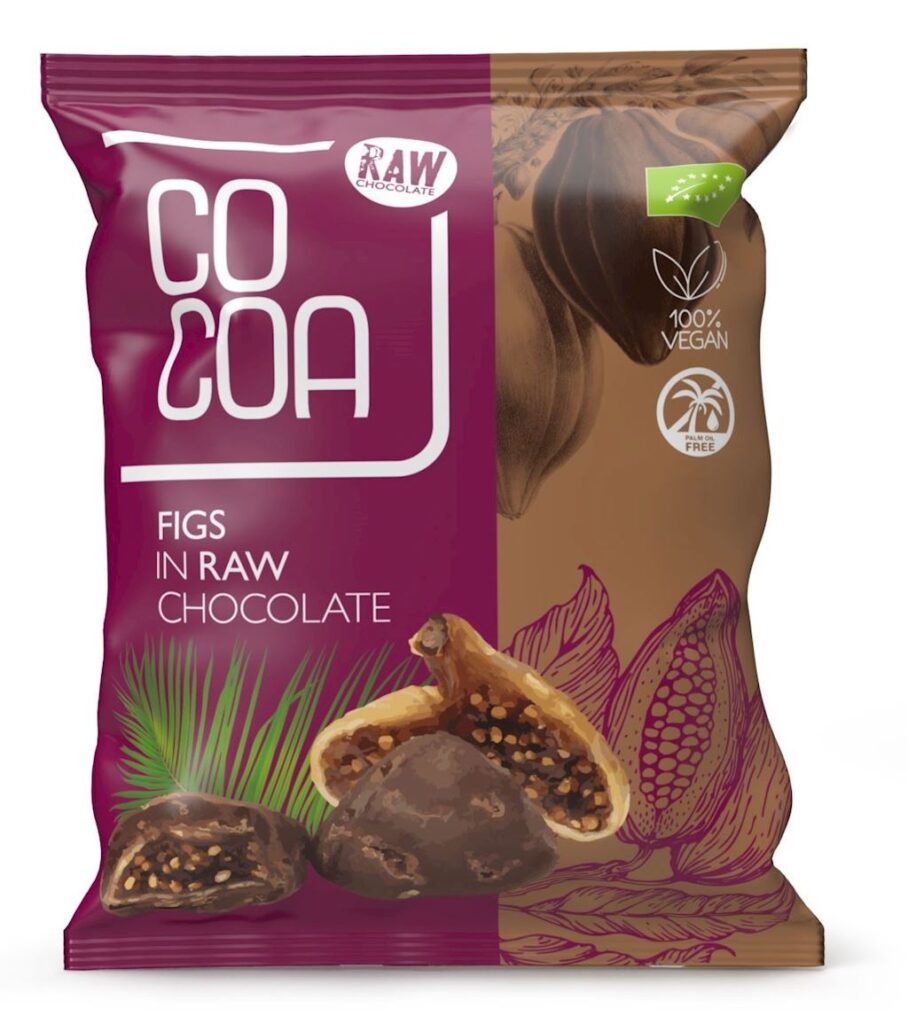 FIGI W SUROWEJ CZEKOLADZIE BIO 70 g – COCOA