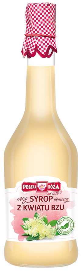 SYROP Z KWIATÓW CZARNEGO BZU 500 ml – POLSKA RÓŻA