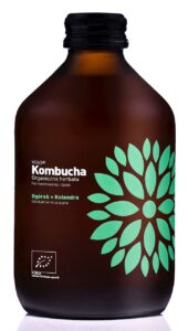 KOMBUCHA Z OGÓRKIEM I KOLENDRĄ BEZGLUTENOWA BIO 330 ml - VIGO