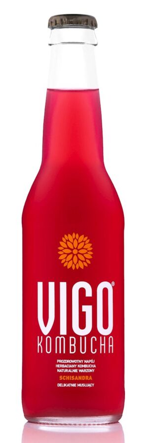 KOMBUCHA SCHISANDRA BEZGLUTENOWA 330 ml - VIGO