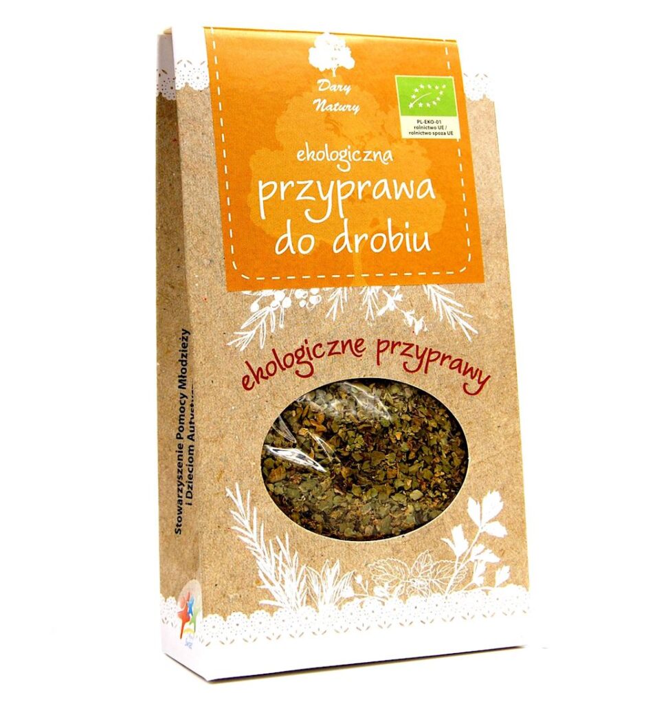 PRZYPRAWA DO DROBIU BIO 30 g – DARY NATURY