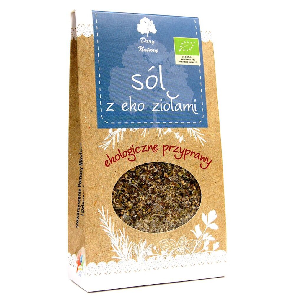SÓL Z BIO ZIOŁAMI 100 g – DARY NATURY