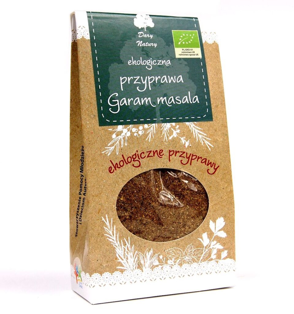 PRZYPRAWA GARAM MASALA BIO 60 g – DARY NATURY