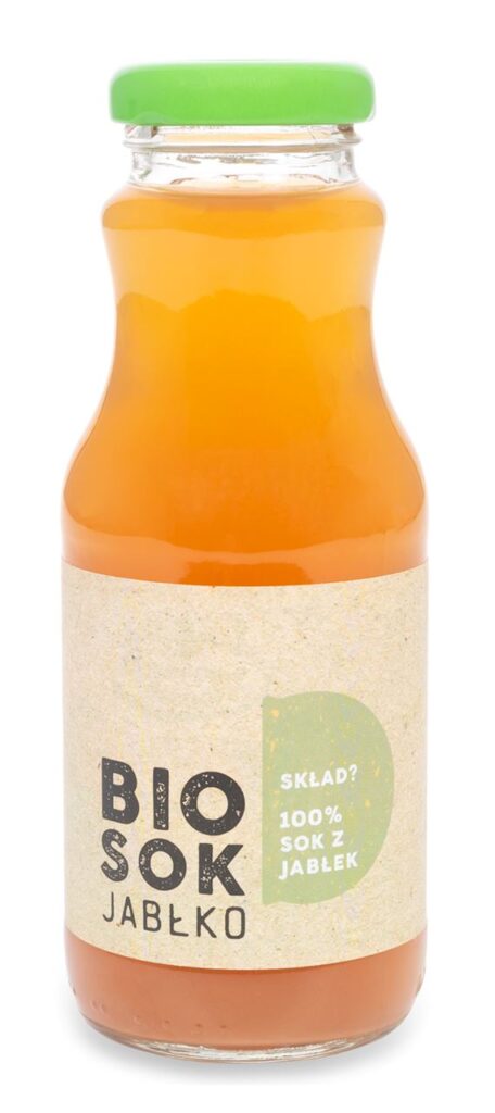 SOK JABŁKOWY NFC BIO 250 ml – OWOCOWE SMAKI