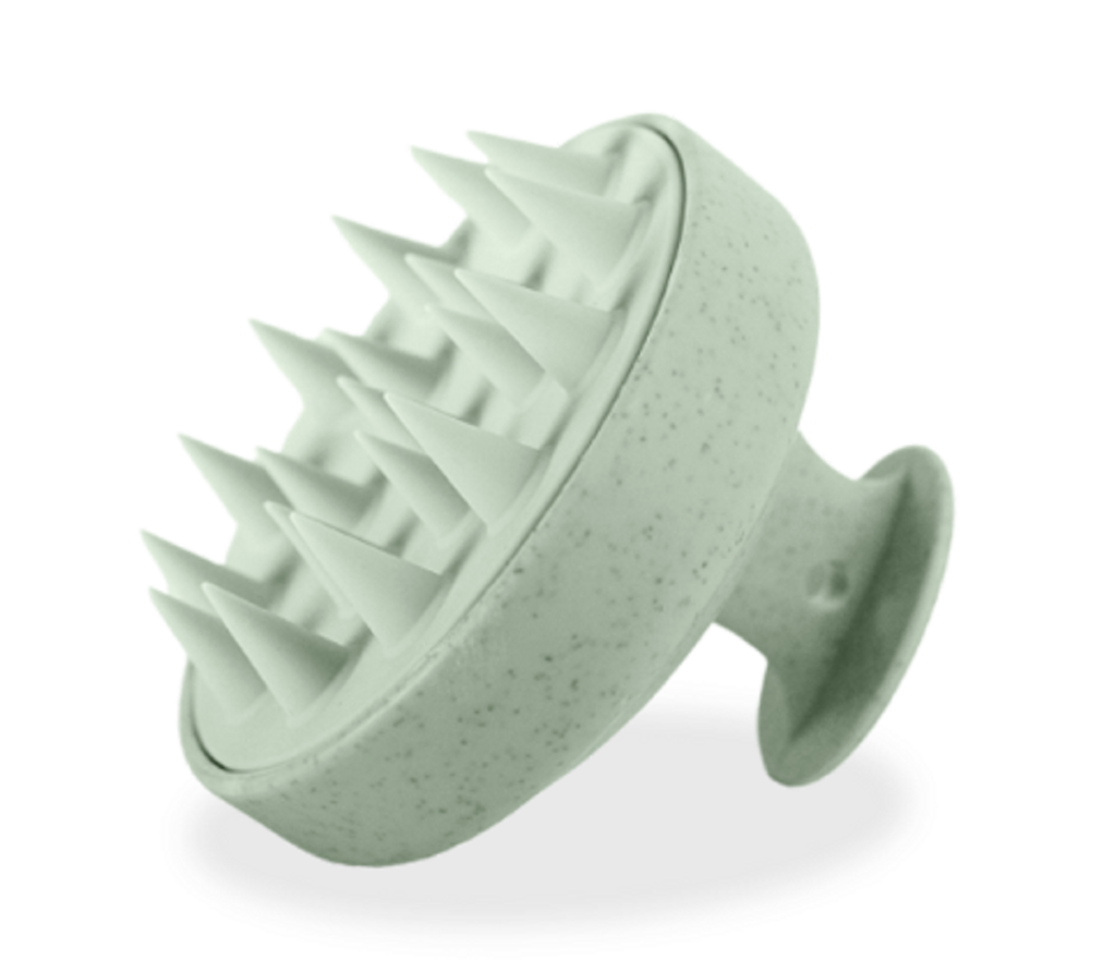 SZCZOTKA DO MYCIA WŁOSÓW I MASAŻU GŁOWY ZIELONA – MOHANI