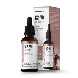 WITAMINA K2 W KROPLACH (75 µg) BEZGLUTENOWA 30 ml - PHARMOVIT (CLEAN LABEL)