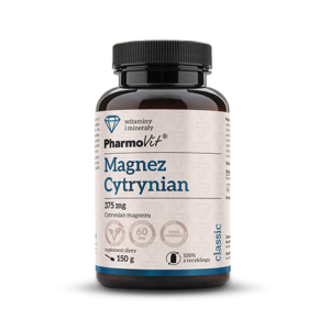 CYTRYNIAN MAGNEZU PROSZEK BEZGLUTENOWY 150 g - PHARMOVIT (CLASSIC)