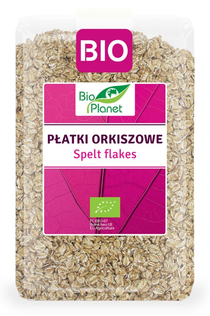 PŁATKI ORKISZOWE BIO 1 kg – BIO PLANET