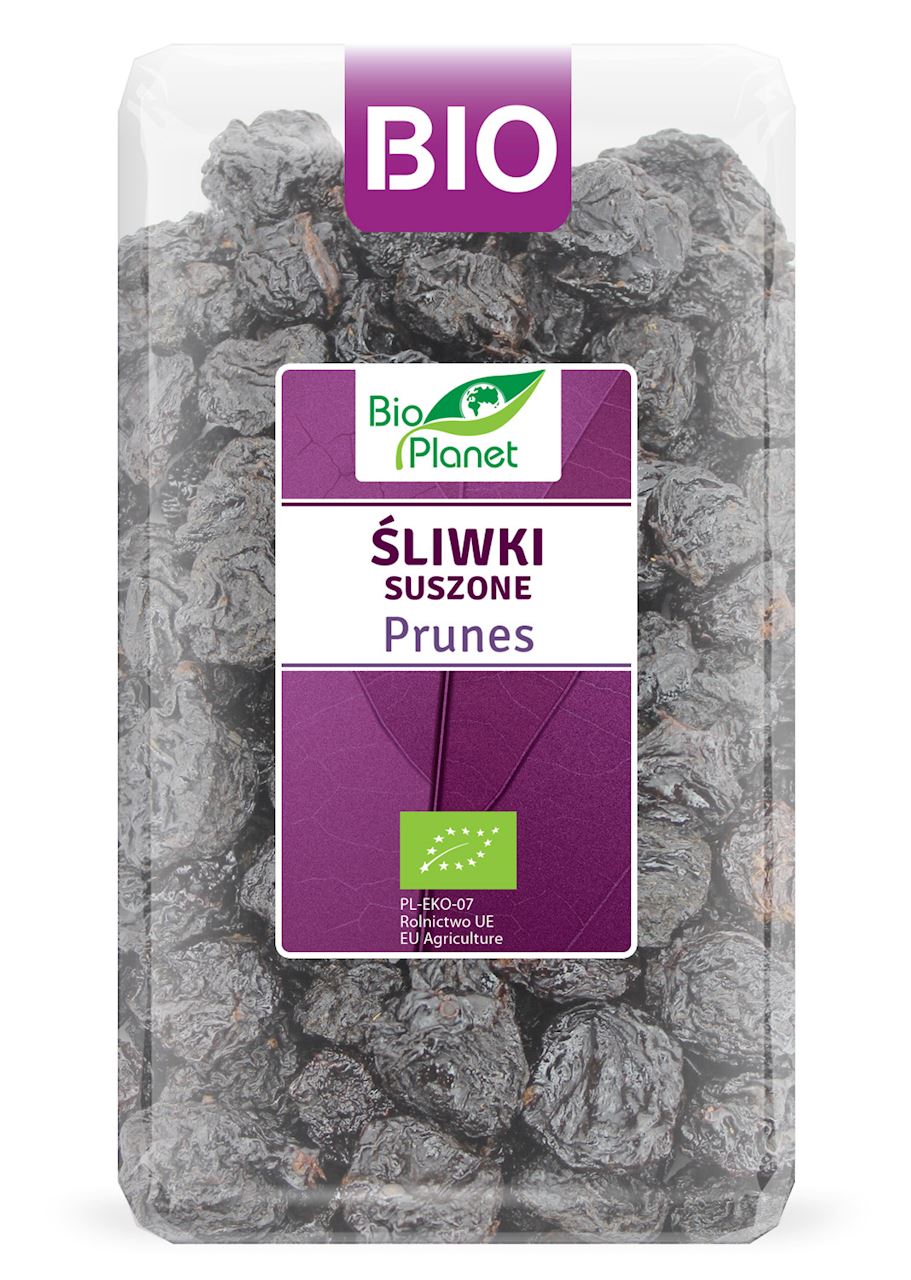 ŚLIWKI SUSZONE BIO 1 kg - BIO PLANET