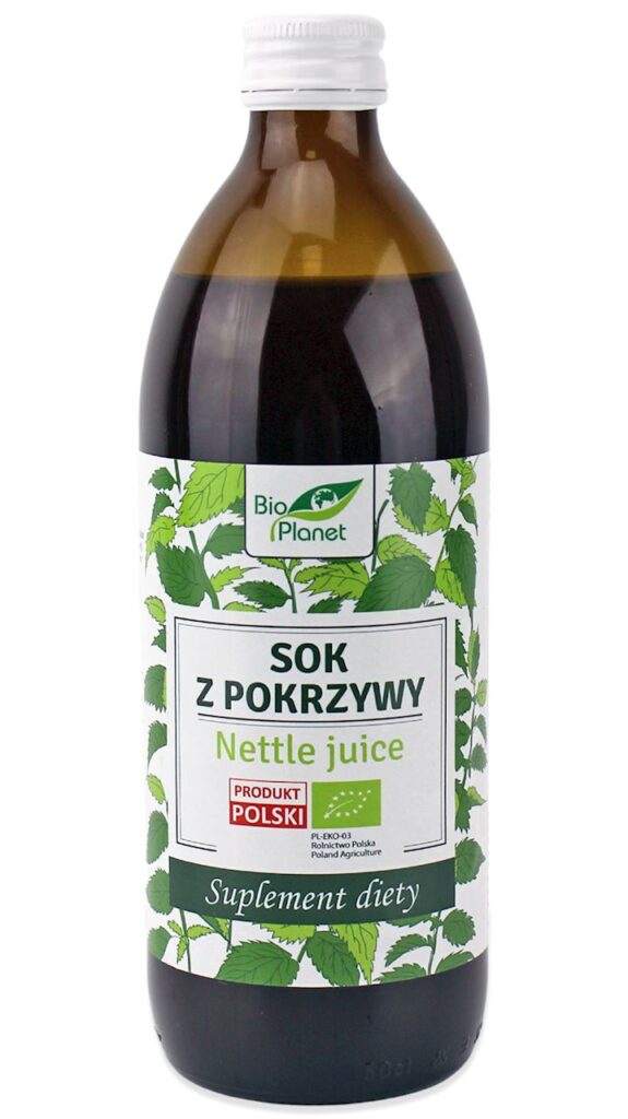 SOK Z POKRZYWY BIO 500 ml – BIO PLANET