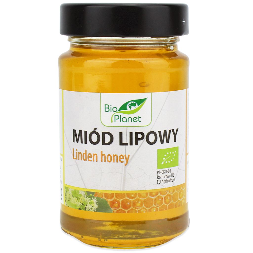 MIÓD NEKTAROWY LIPOWY BIO 300 g – BIO PLANET
